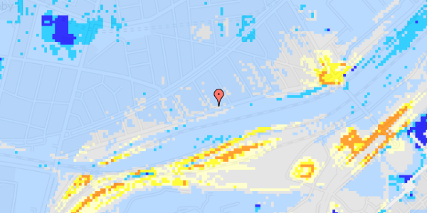 Ekstrem regn på Ingerslevsgade 136, 4. th