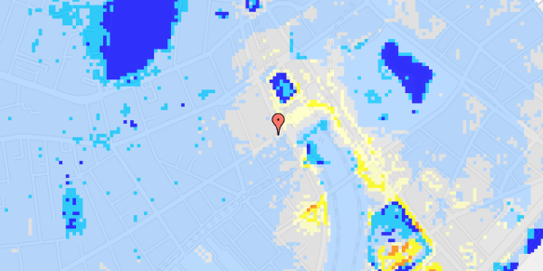 Ekstrem regn på Istedgade 4, 3. 