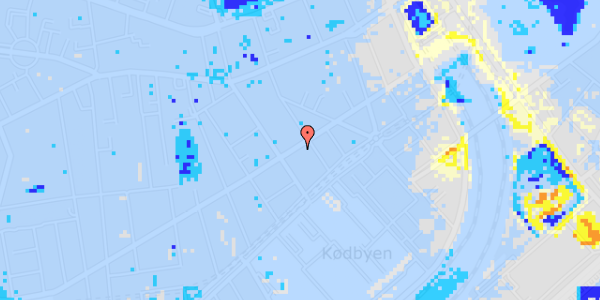 Ekstrem regn på Istedgade 27, 2. th