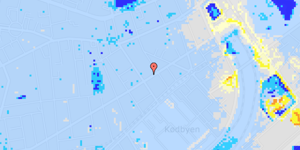 Ekstrem regn på Istedgade 36, kl. mf