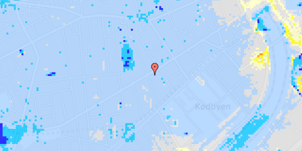 Ekstrem regn på Istedgade 45, 5. th