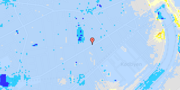 Ekstrem regn på Istedgade 60, 3. mf