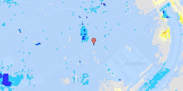 Ekstrem regn på Istedgade 64, 1. tv