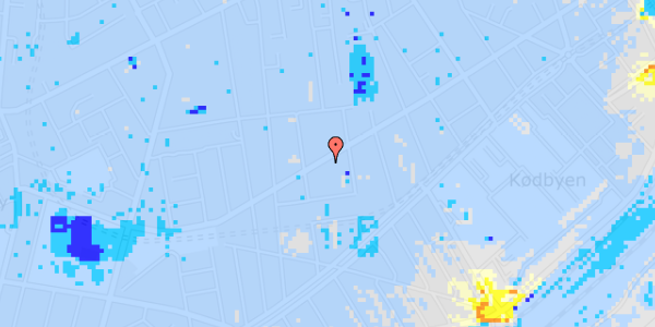 Ekstrem regn på Istedgade 73, 1. mf