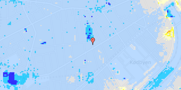 Ekstrem regn på Istedgade 76, 1. 