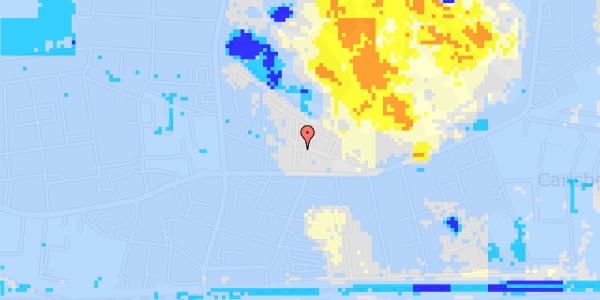 Ekstrem regn på Kirstinedalsvej 6, 2. th