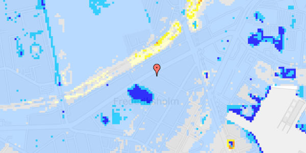 Ekstrem regn på P. Knudsens Gade 27, 1. tv