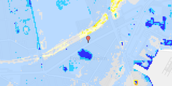 Ekstrem regn på P. Knudsens Gade 38, 1. th