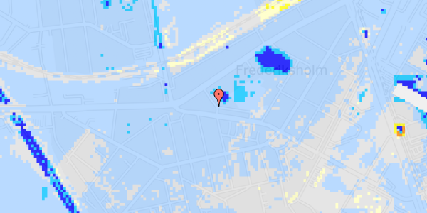 Ekstrem regn på P. Knudsens Gade 47, 2. th