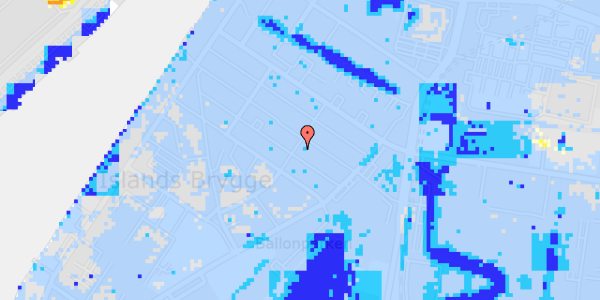 Ekstrem regn på Leifsgade 11, 5. th