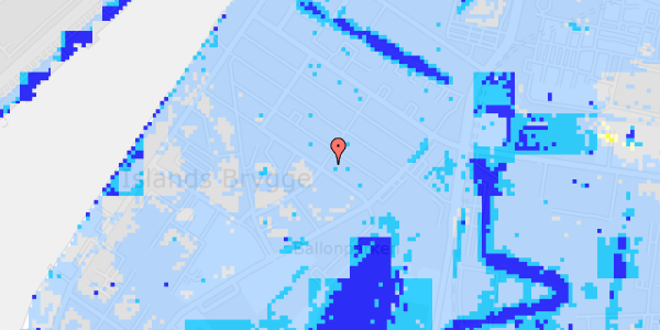 Ekstrem regn på Leifsgade 15, 2. th