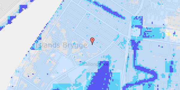 Ekstrem regn på Leifsgade 17, 1. 