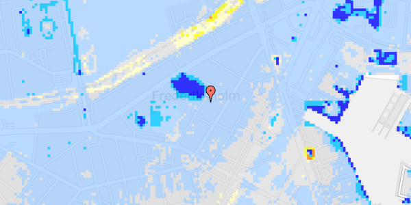 Ekstrem regn på Louis Pios Gade 9, 1. th