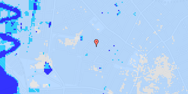 Ekstrem regn på Mjøsensgade 9, 3. th