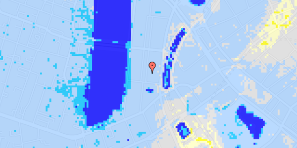 Ekstrem regn på Nyropsgade 43