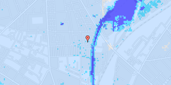 Ekstrem regn på Oldermandsvej 39, 2. th