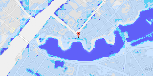 Ekstrem regn på Overgaden Oven Vandet 2, 2. 