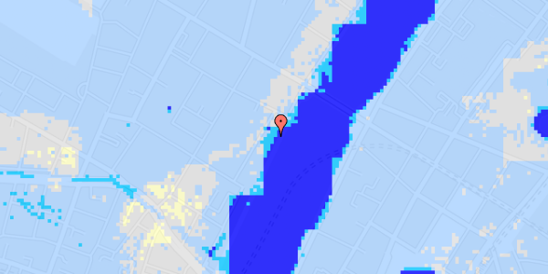 Ekstrem regn på Peblinge Dossering 18, 2. th