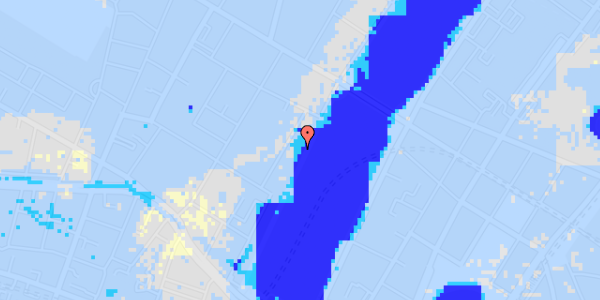 Ekstrem regn på Peblinge Dossering 22, st. th