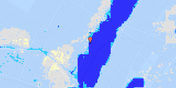 Ekstrem regn på Peblinge Dossering 26B, 1. th