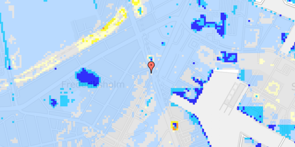 Ekstrem regn på Peter Sabroes Gade 36, 4. th