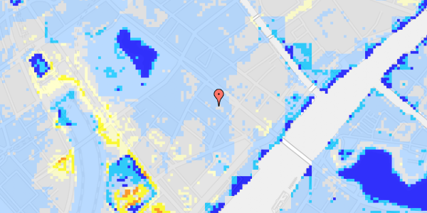 Ekstrem regn på Puggaardsgade 5, 2. th