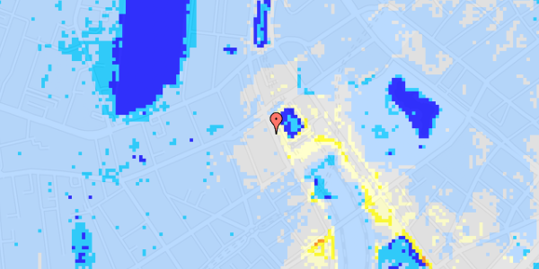 Ekstrem regn på Reventlowsgade 4, st. 