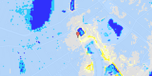 Ekstrem regn på Reventlowsgade 8, 1. 