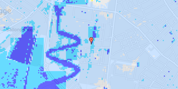 Ekstrem regn på Rued Langgaards Vej 10, 6. 605