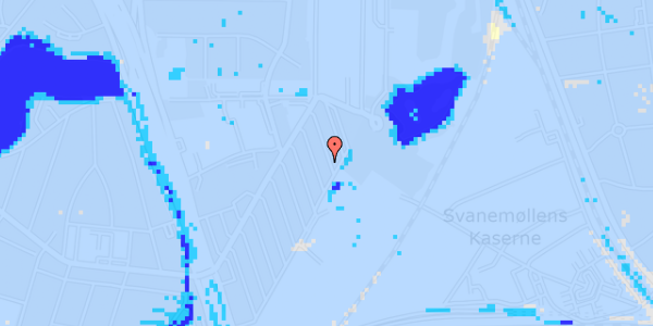 Ekstrem regn på Ryparken 180, 2. th