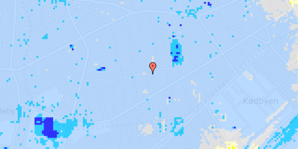 Ekstrem regn på Saxogade 61, 2. 209