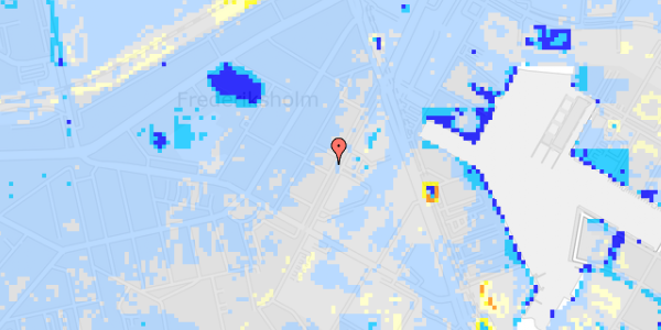 Ekstrem regn på Scandiagade 68, 1. tv