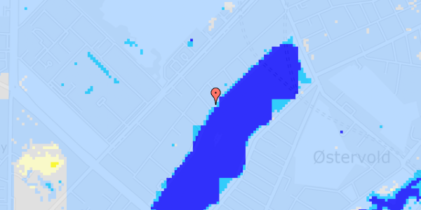 Ekstrem regn på Sortedam Dossering 73, 2. 