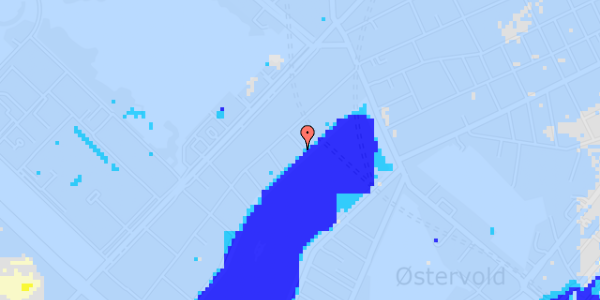 Ekstrem regn på Sortedam Dossering 85C, st. 2