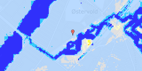 Ekstrem regn på Stockholmsgade 33, 4. 