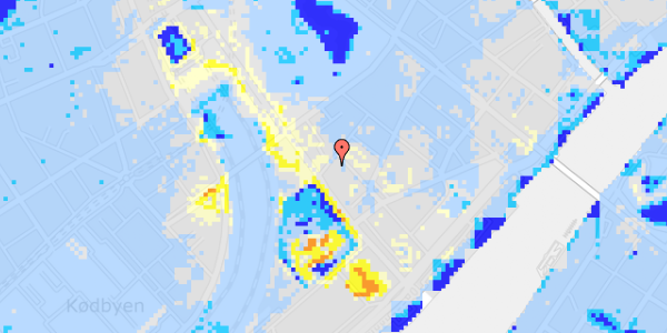 Ekstrem regn på Stoltenbergsgade 9, st. tv