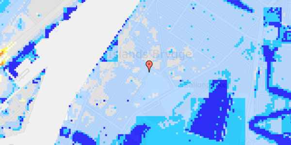 Ekstrem regn på Sturlasgade 12H, st. 