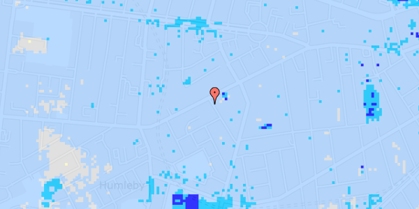 Ekstrem regn på Sundevedsgade 2, 1. th