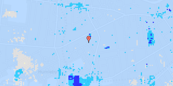 Ekstrem regn på Sundevedsgade 12, 1. th