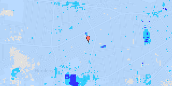 Ekstrem regn på Sundevedsgade 17, 1. th