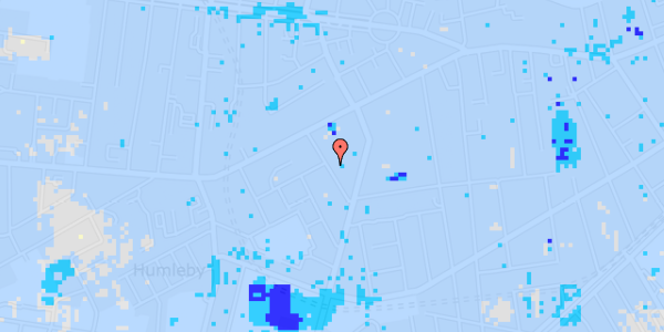 Ekstrem regn på Sundevedsgade 19, 1. th