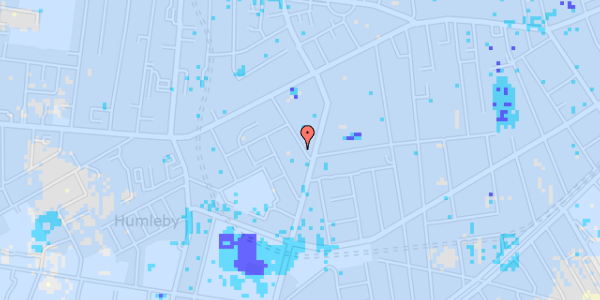 Ekstrem regn på Sundevedsgade 28, 3. th