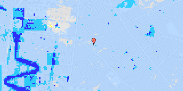 Ekstrem regn på Sundholmsvej 25, 2. th