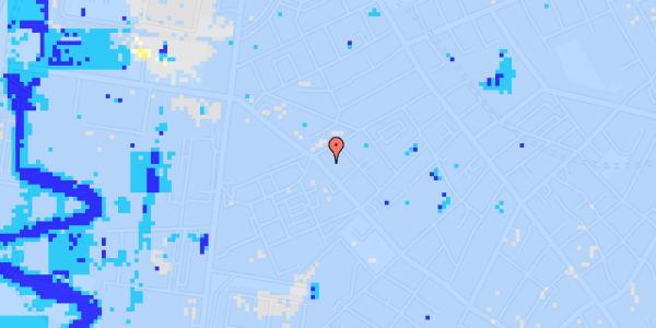 Ekstrem regn på Sundholmsvej 43, 5. th