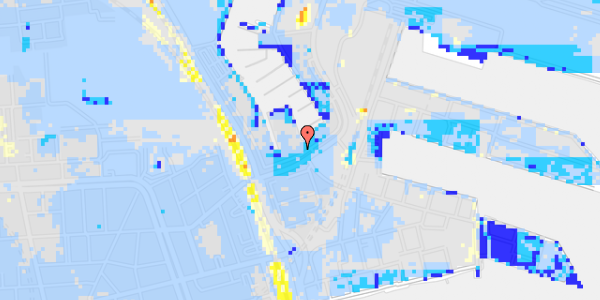 Ekstrem regn på Sundkrogsgade 5B, st. 