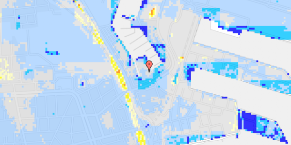 Ekstrem regn på Sundkrogsgade 5, st. 2