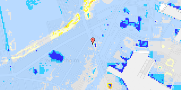 Ekstrem regn på Sydhavnsgade 4, 4. tv