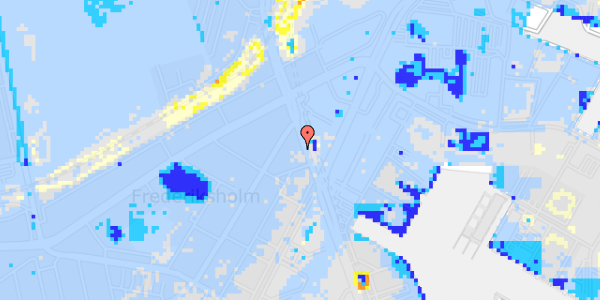 Ekstrem regn på Sydhavnsgade 6, 2. th