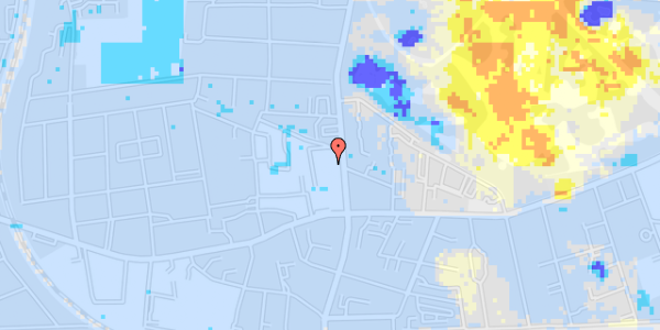 Ekstrem regn på Søndre Fasanvej 90, 1. d