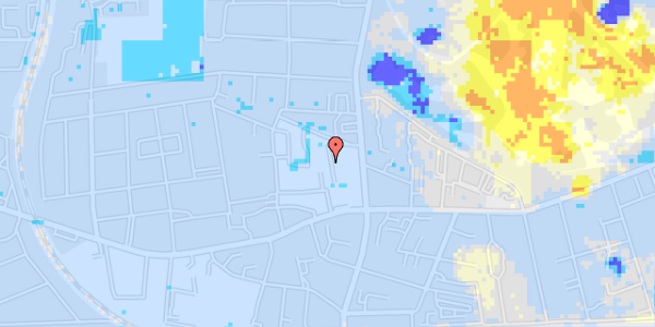 Ekstrem regn på Søndre Fasanvej 94C, st. 46